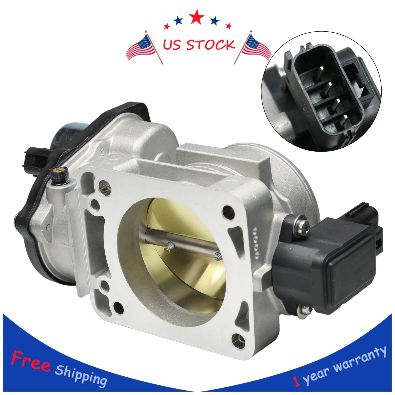 Throttle Body 65mm for Ford F150 E250 E350 Explorer Mustang (1997–2009)