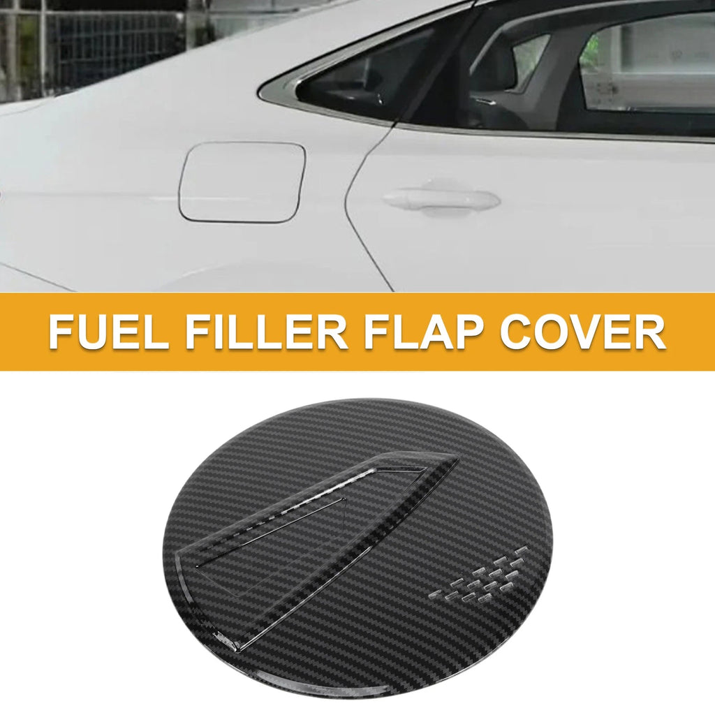 Fuel Tank Door Cap for Chevy Blazer (2020–2025) Carbon Fiber Black