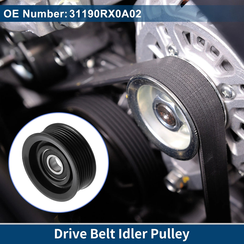 Drive Belt Idler Pulley for Honda CR-V, Acura (2012–2014) No. 31190RX0A02