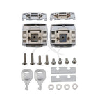 Chrome trunk latch cover for Harley Touring Road King Glide (1998–2013)