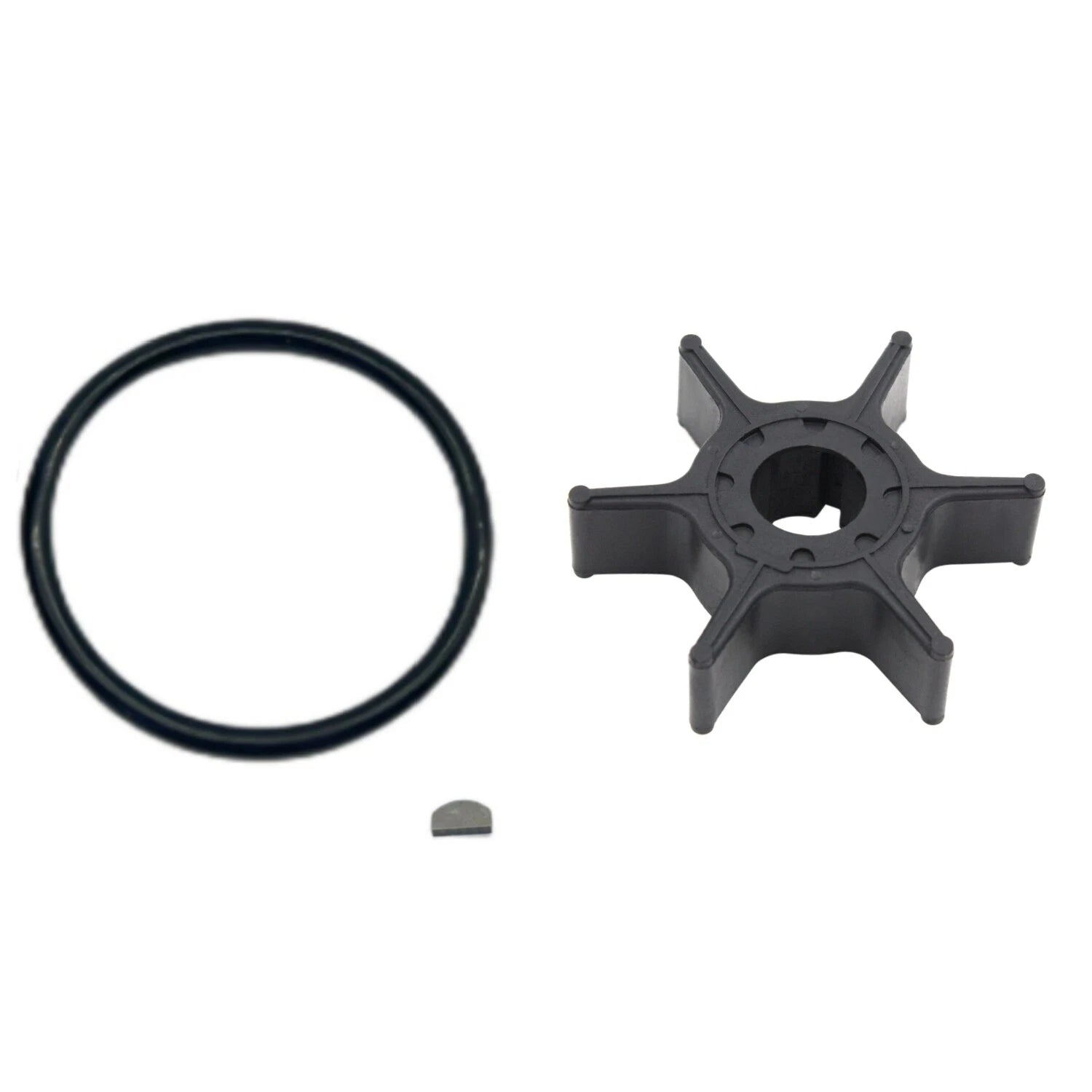 Water Pump Impeller Kit for Yamaha Outboard 9.9 15 HP (2-Stroke) (63V-W0078-00)