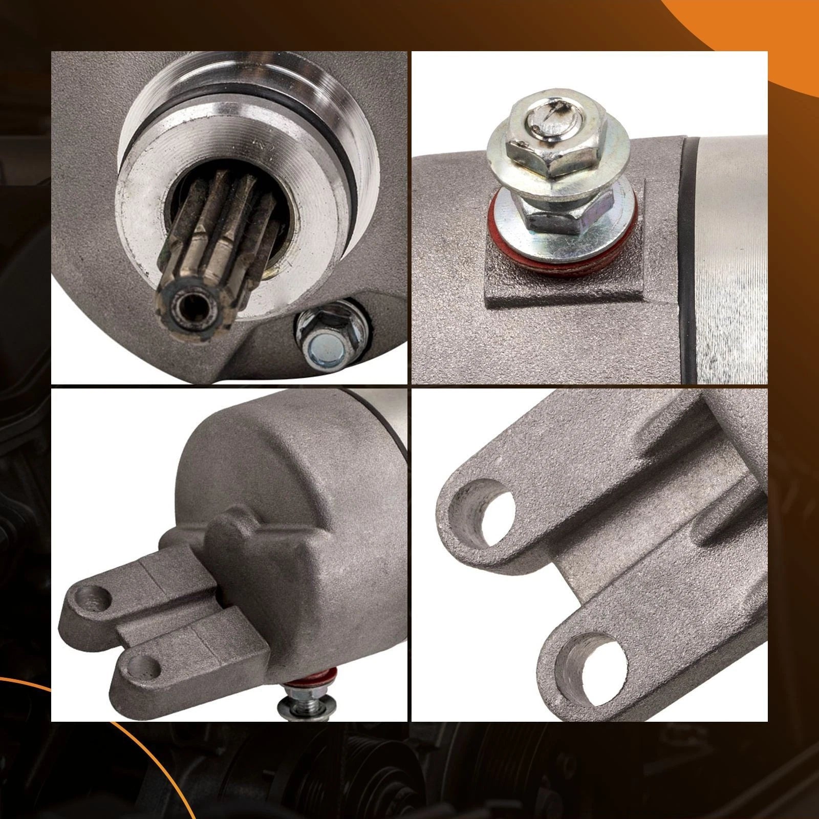 Starter for Honda TRX450ES 4 Trax Foreman ES (1998–2001)