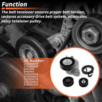 Set of 1 Drive Belt Tensioner Kit for Mercedes-Benz C300 GL550 (2008–2012) 2722000070
