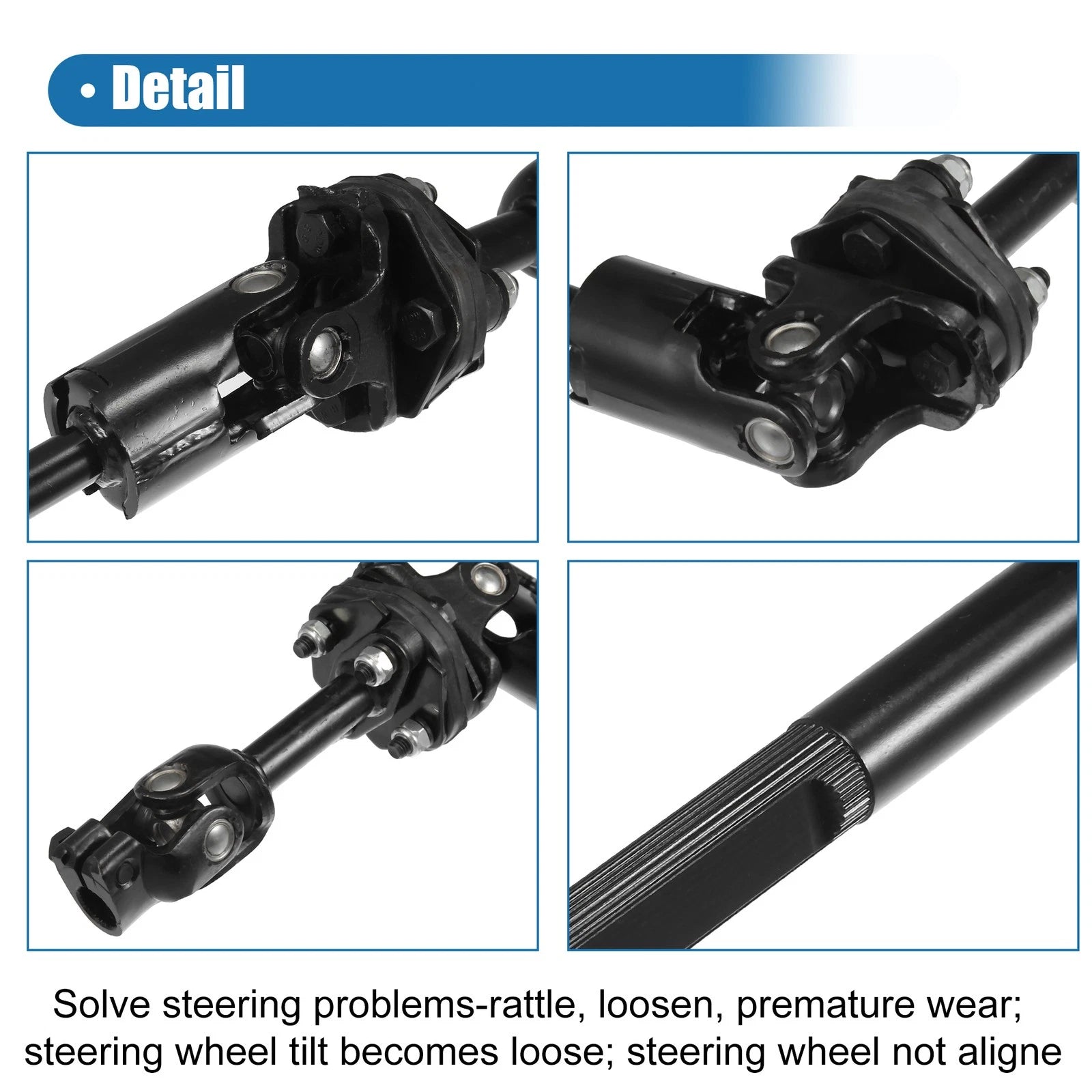 Lower Intermediate Steering Shaft Column 48220-65D60 for Chevy Suzuki 