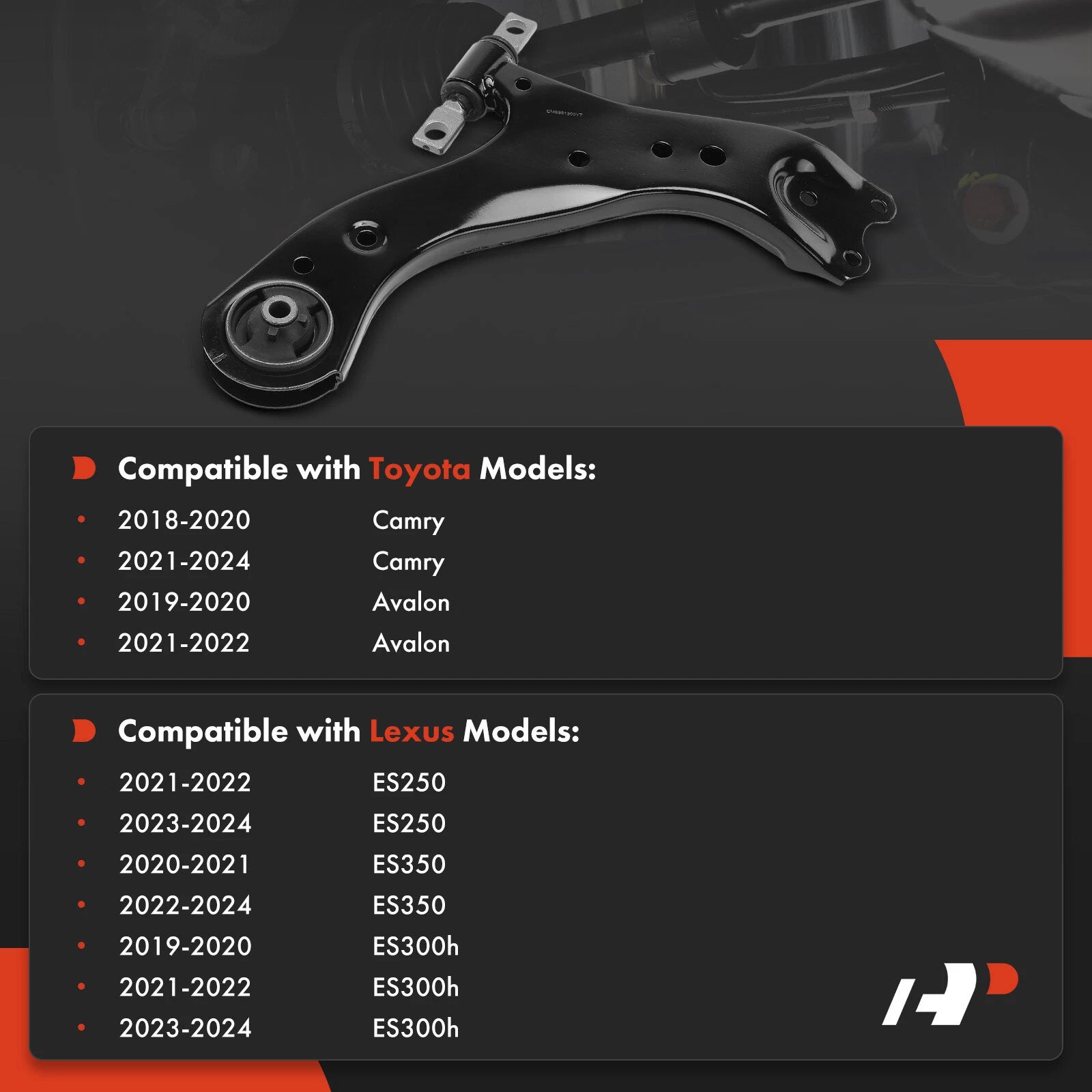 Front Right Lower Control Arm for Toyota Camry (2018-2024)