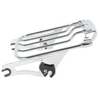 Sissy Bar Backrest Pad & Luggage Rack for Harley Touring Road Glide (2009-2025)