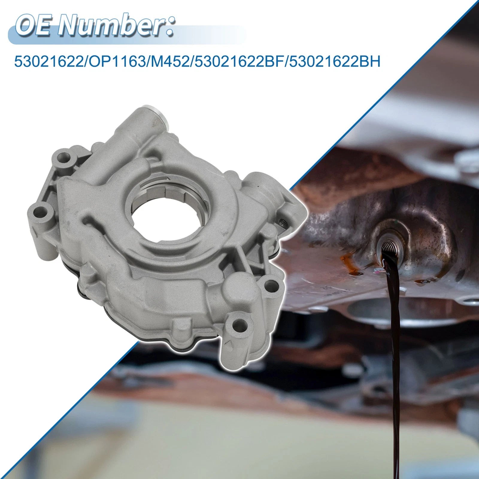 Engine Oil Pump No. 53021622/OP1163/M452 for Chrysler 300 (2009–2023)
