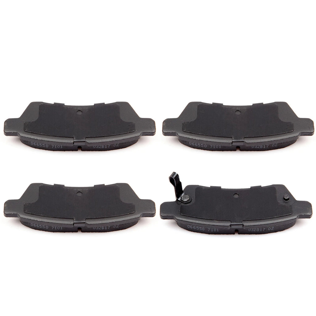 Rear Ceramic Brake Pads with Hardware for Nissan Frontier Xterra Equator