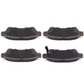 Rear Ceramic Brake Pads with Hardware for Nissan Frontier Xterra Equator