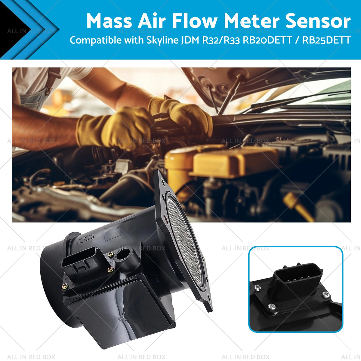 Air Flow Meter MAF for Nissan Skyline 300ZX Maxima Q45 (22680 02U00)