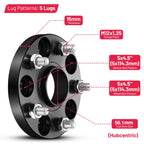 Hubcentric Wheel Spacers for Subaru (2015-2022) (15mm, 5x114.3)