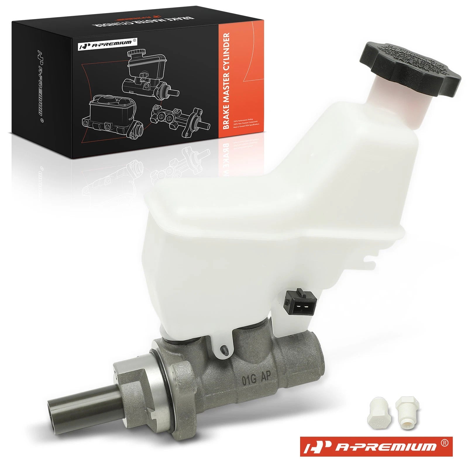 Brake Master Cylinder with Reservoir & Sensor for Hyundai Sonata (2015–2019)