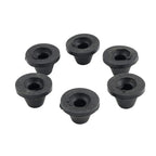 6 x Rubber Side Cover Grommets for Harley Touring Road King Electra Glide (1996-2007)
