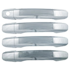 Door Handle Covers for 2014-2018 Chevy Silverado 1500 (Chrome Set of 4)