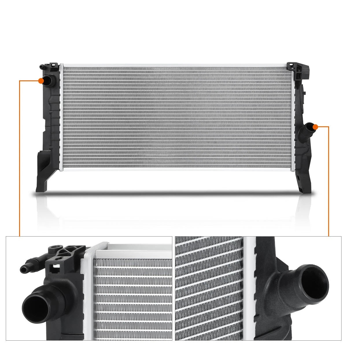 OE Style Aluminum Core Radiator DPI-13544 for Mini Cooper Hatchback (2014–2018)