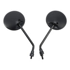 Pair Black Rearview Mirrors M8x1.25 for Simson S50 S51 S53 SR50 KR51 TP