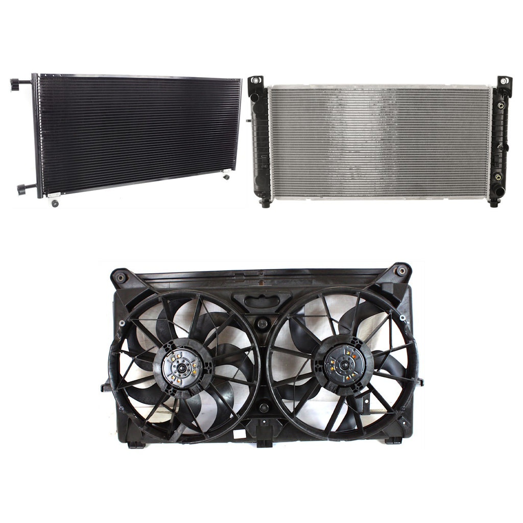 A/C Condenser for Chevy Suburban Yukon GMC Cadillac Escalade 1500