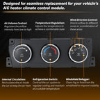 A/C Heater Climate Control Module Panel 55056826AB for Dodge Ram 1500 (2009–2011)