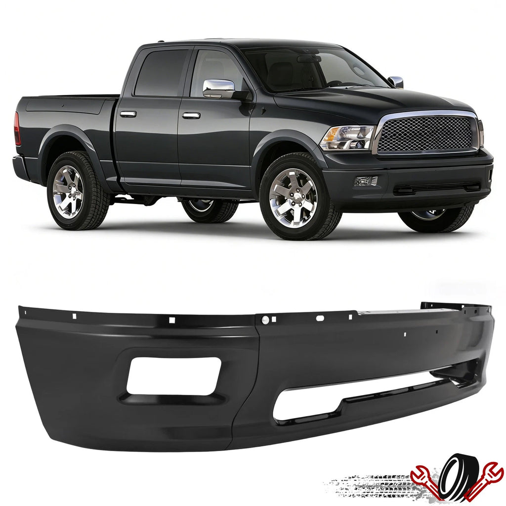 Front Bumper Face Bar for Dodge Ram 1500 (2009–2012) with Light Hole