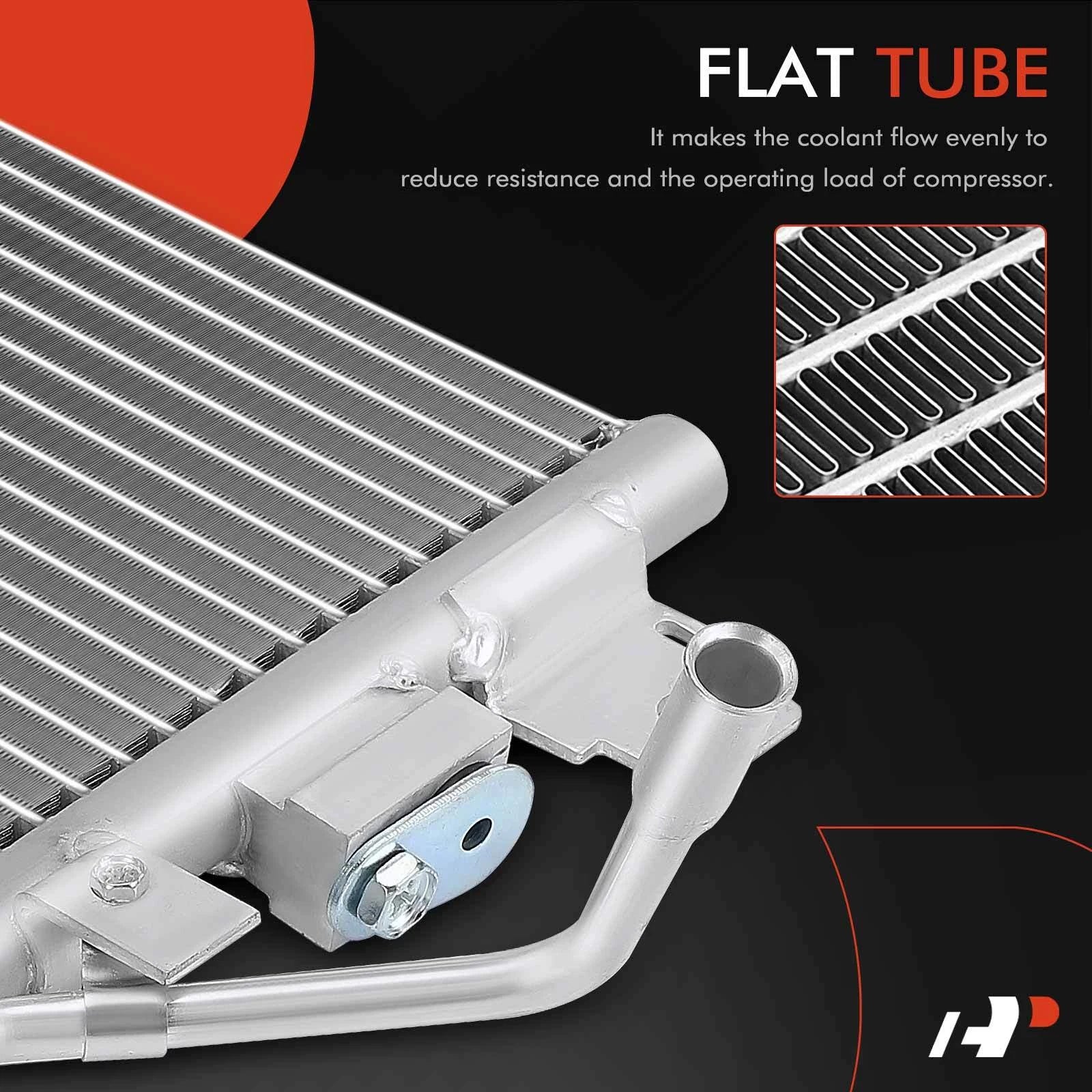 A/C Condenser with Bracket for Dodge Nitro Jeep Liberty (2008-2009)