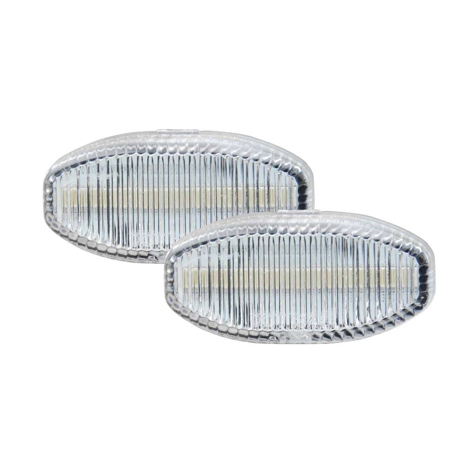 Clear Red LED Rear Bumper Side Marker Lights for Ford F150 Raptor (2010–2014)