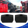 Set of 2 Hood Latch Bumper Supports for Peterbilt 579 Kenworth T680 T880
