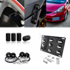 Tow Hook License Plate + Air Valve Cap for Honda S2000 (1999–2009)