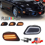 Sequential Switchback LED Turn Signal Lights for Trans Am (1998–2002)