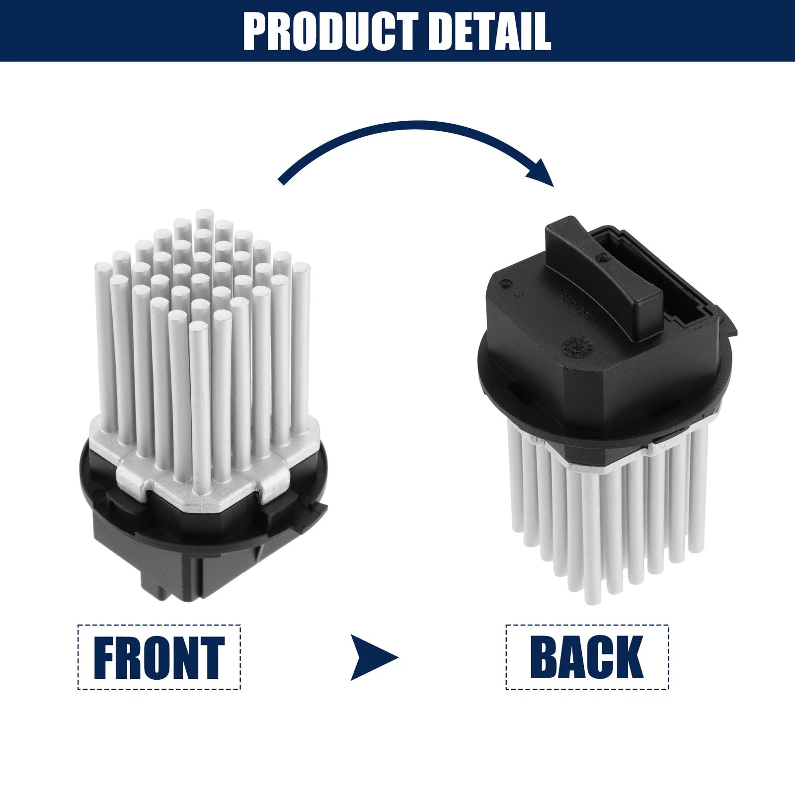 HVAC Blower Motor Resistor 204-870-77-10 for Mercedes-Benz C-Class E-Class 