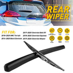 Rear Windshield Wiper Arm & Blade for Chevy Blazer Equinox GMC Terrain (2018–2020)