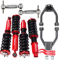 Coilovers Adj Height Shocks Suspension Control Arm Kit For Honda CR-V 1996-2001