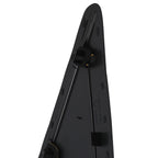 Right Mirror Applique Flag for Dodge Caravan (2008–2019) 1BE421XFAB Black