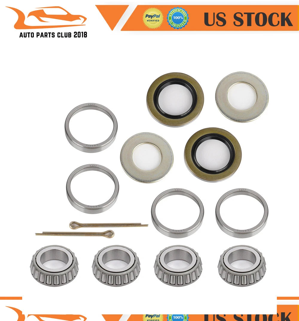 Trailer Hub Wheel Bearing Kit for 2000 Lbs Trailer (Year Unspecified)