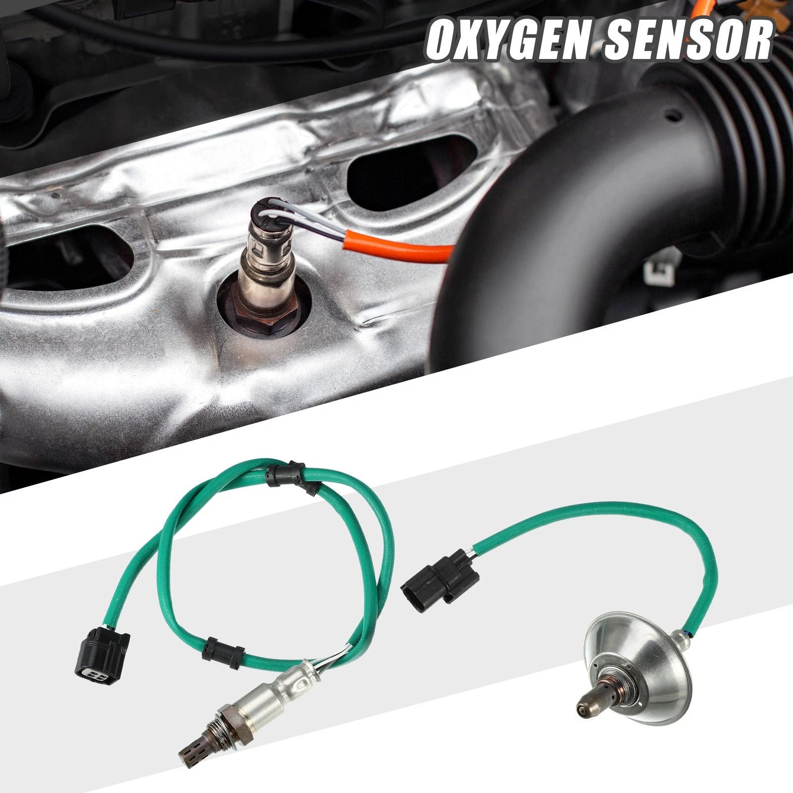2X O2 Oxygen Sensor Upstream & Downstream for Honda Fit L4 1.5L (2009–2010)