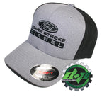 Black Flexfit Trucker Hat for Ford Powerstroke Diesel (OSFA)