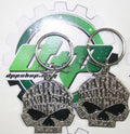 2 Harley Davidson Keychain Fob Clip for Motorcycle (HD Logo)