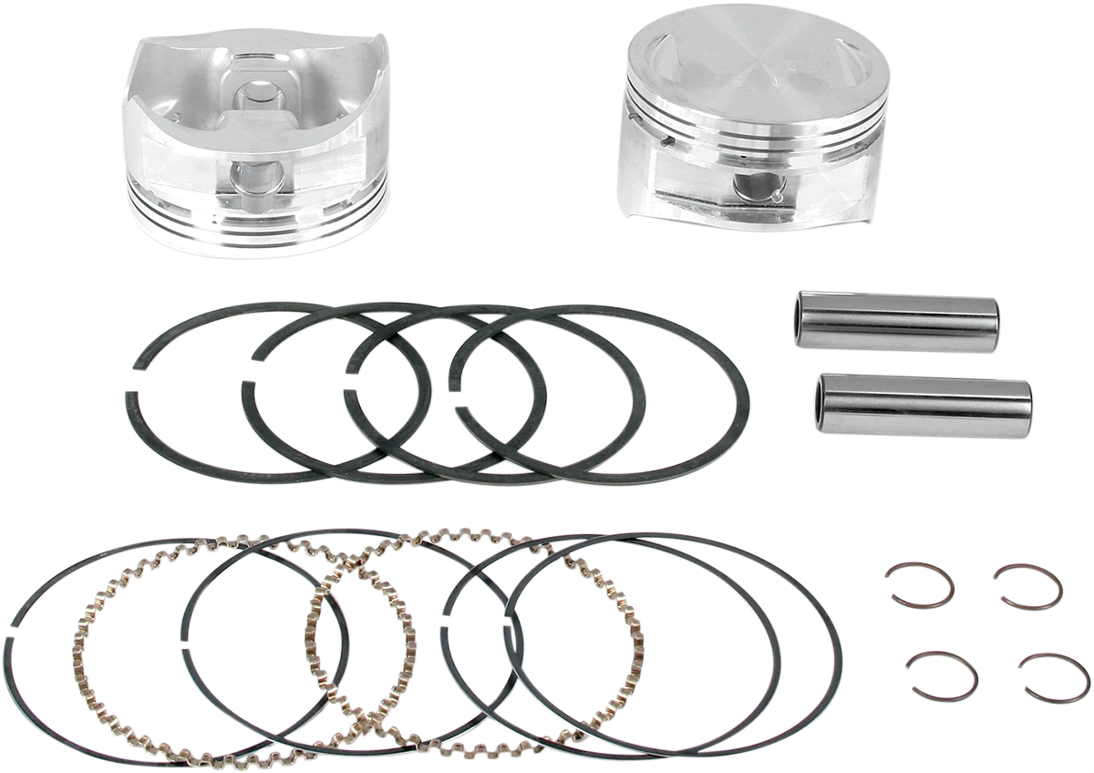 S&S Cycle Piston Kit for 100"/107" Super Sidewinder (4.000" +0.010")