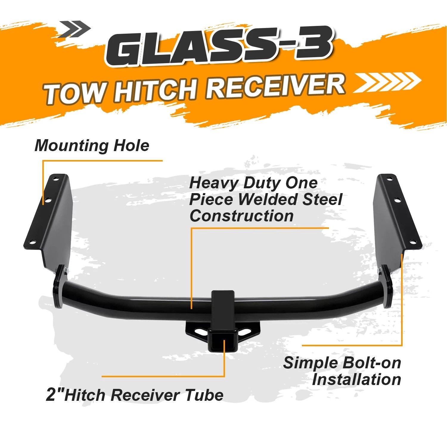Trailer Hitch Receiver 2" for Jeep Grand Cherokee (1999–2004)