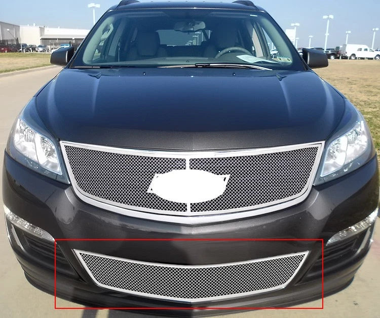 Stainless Steel Chrome Mesh Grille Insert for Chevy Traverse (2013-2017)