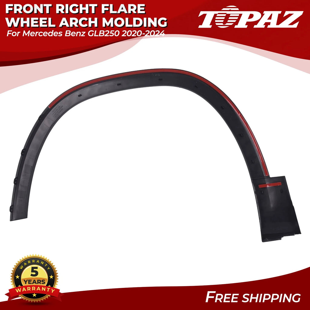 Front Right Wheel Arch Molding for Mercedes Benz GLB 250 (2020–2025)