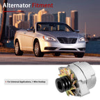 Alternator for Chevy 10SI (1-Wire, 2 Groove Pulley)
