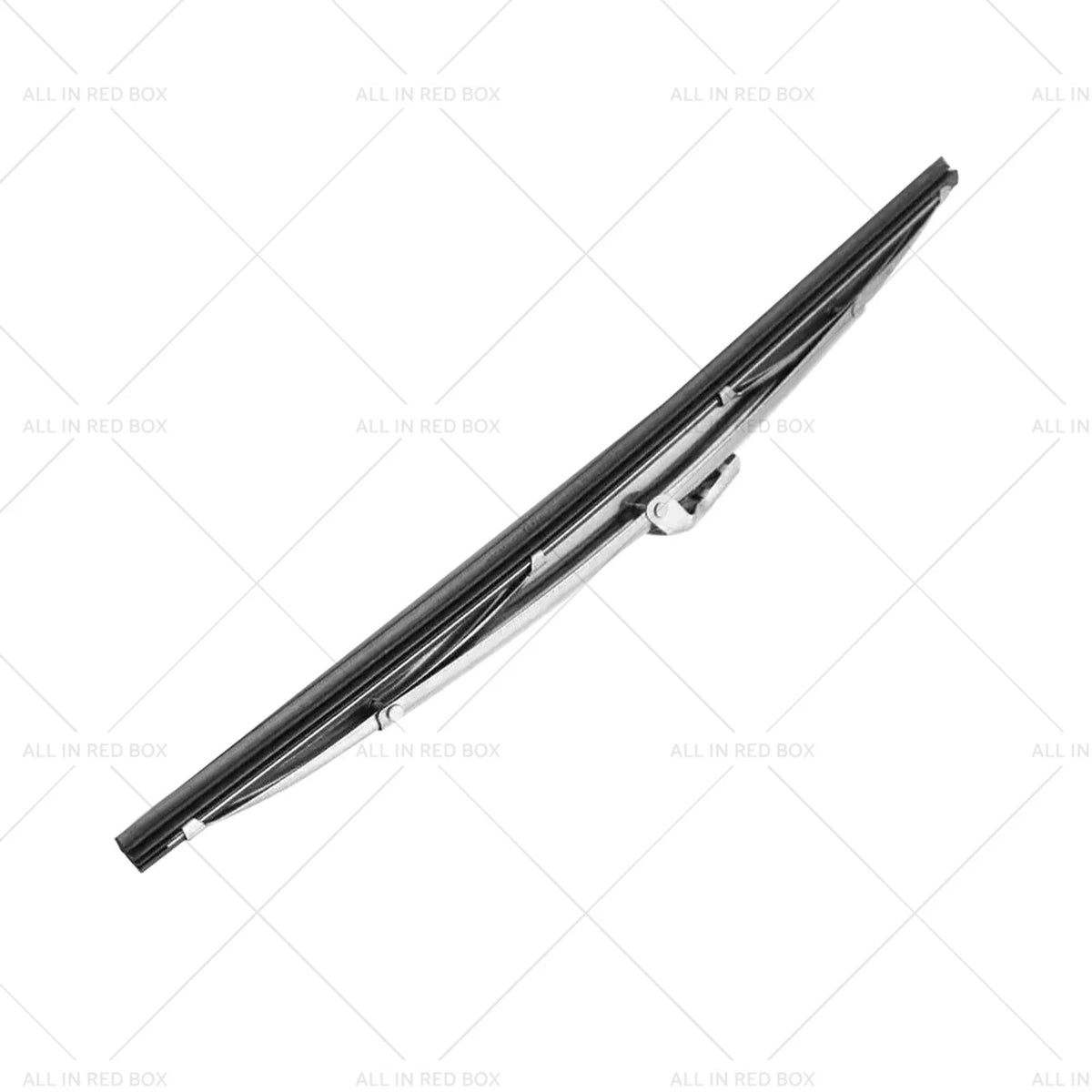 Set of 2 Polished Stainless Steel Wiper Blades for Classic Cars (12")