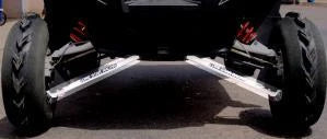 LSR Black STS Front Lower A-Arms for Polaris RZR XP900 (2011–2014)