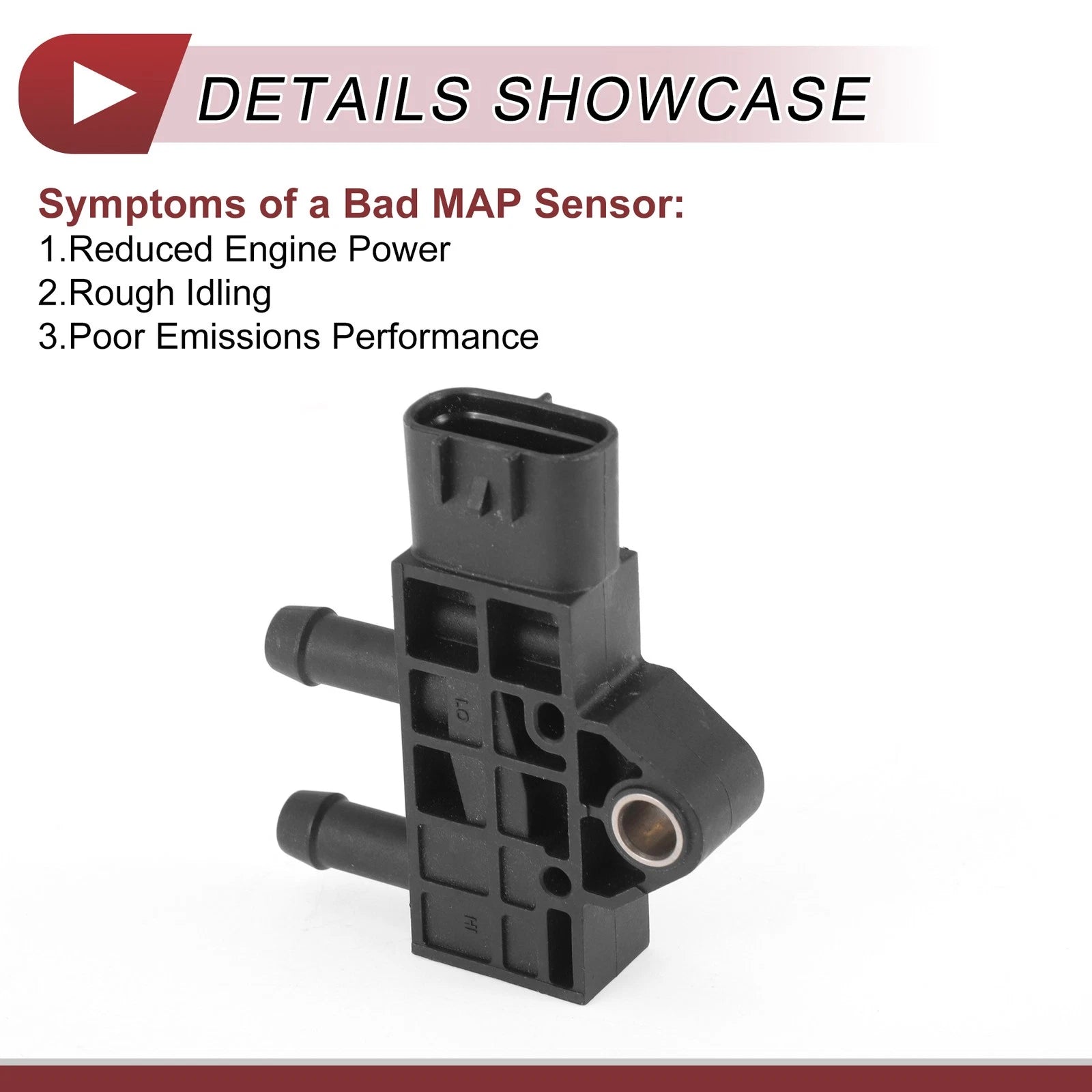 MAP Sensor for Dodge Ram 3500 (2007–2012) - No.2894872