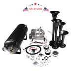 1.5G Train Horn Kit with Air Tank for Truck Car Semi (150psi)