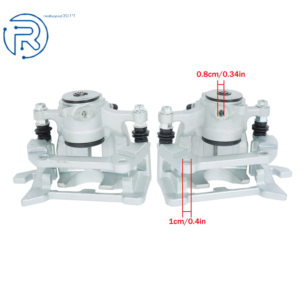 2X Rear Left & Right Brake Caliper w/ Bracket for Audi A4 Quattro A5 Quattro Q5