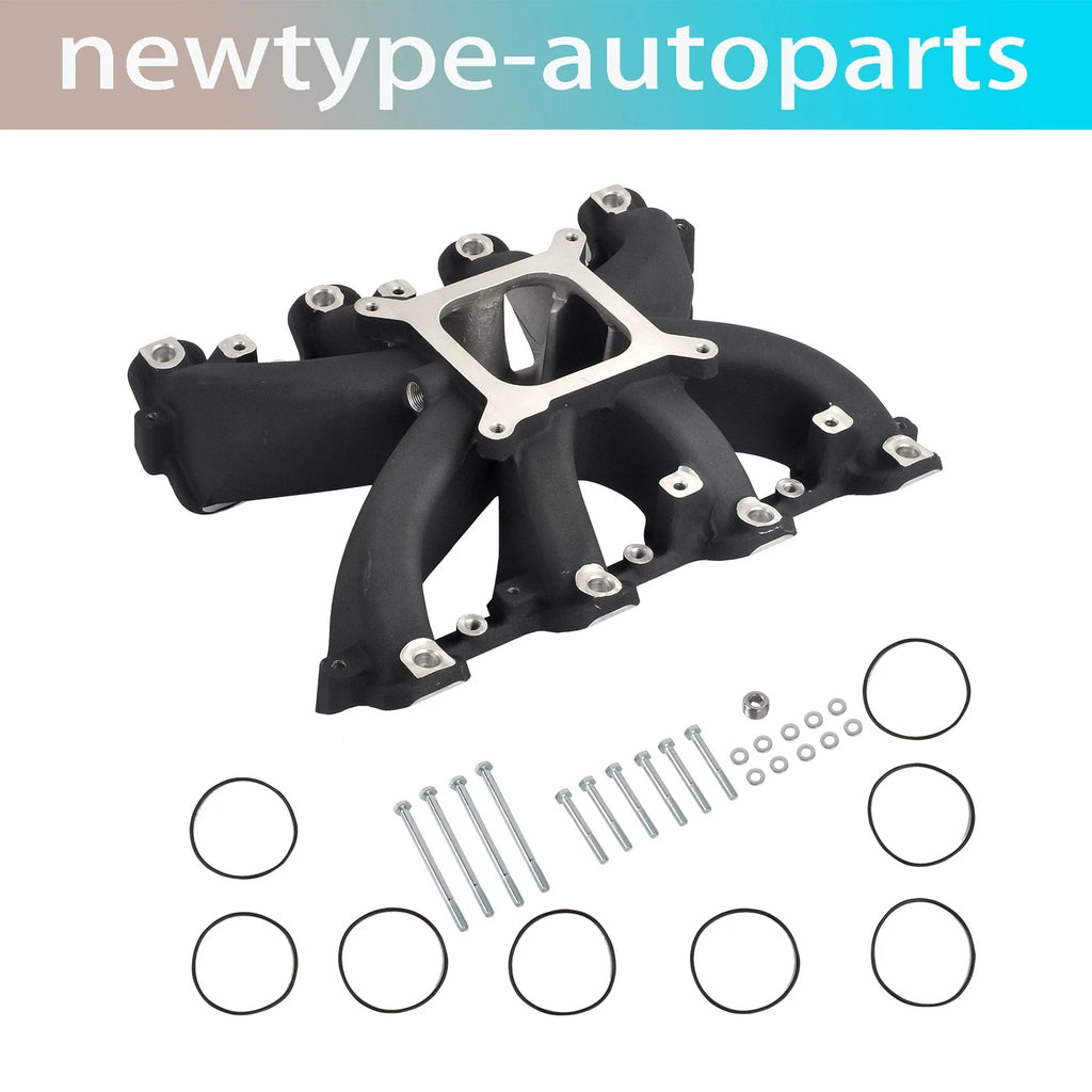 Single Plane EFI Intake Manifold for GM LS1 LS2 LS6 (2001–2009) 300-137 Black