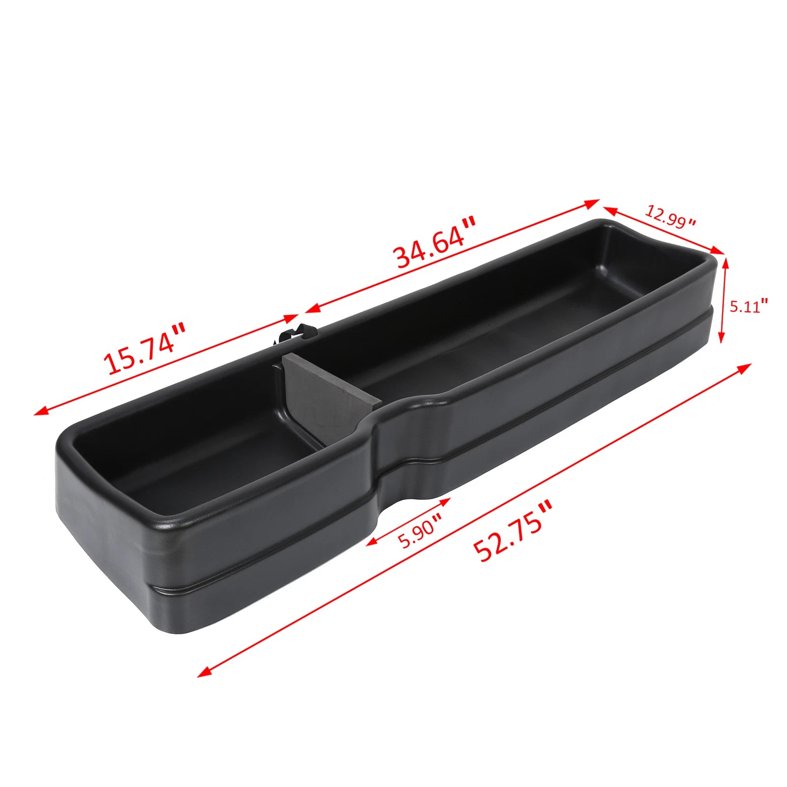 Underseat Storage Box for Ford F150 F250 F350 F450 SuperCrew (2015–2025)