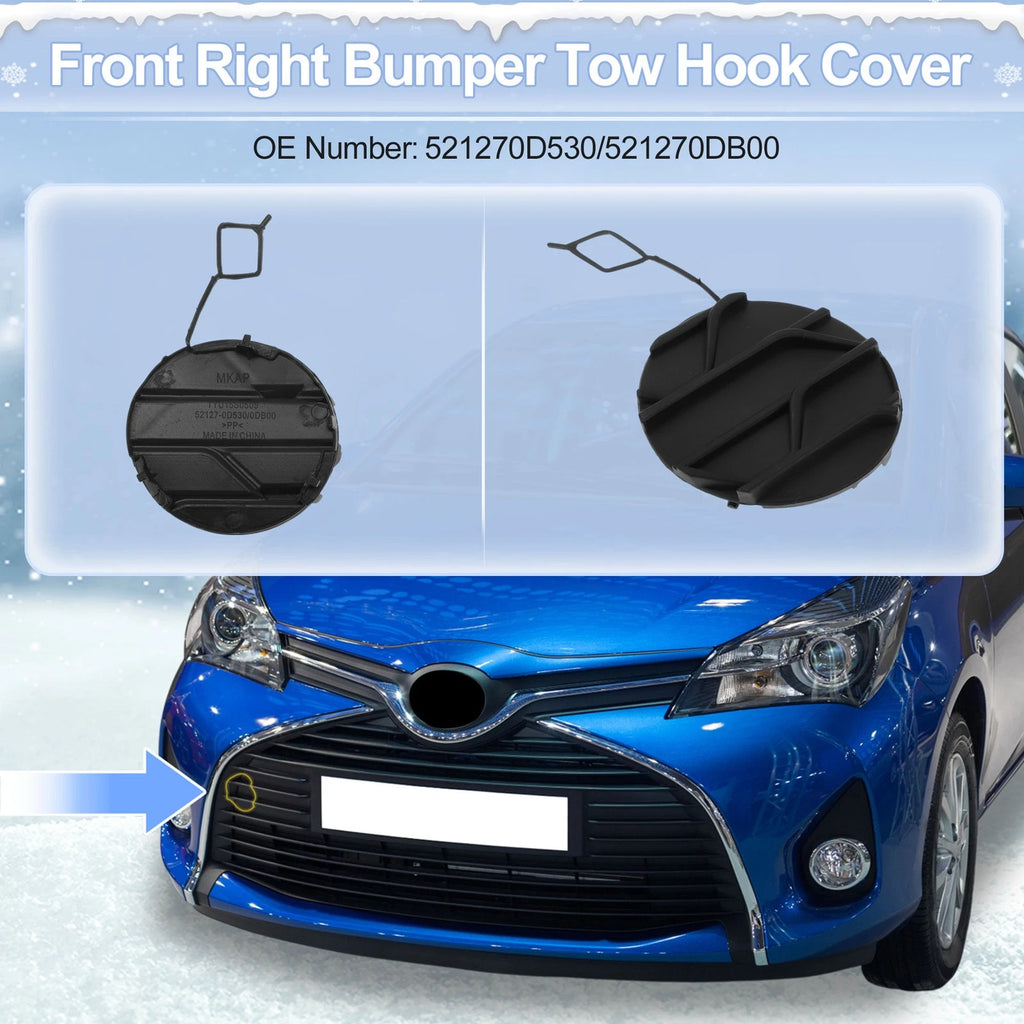 Tow Hook Cover Cap for Toyota Prius V (2014–2017) No. 5212747060
