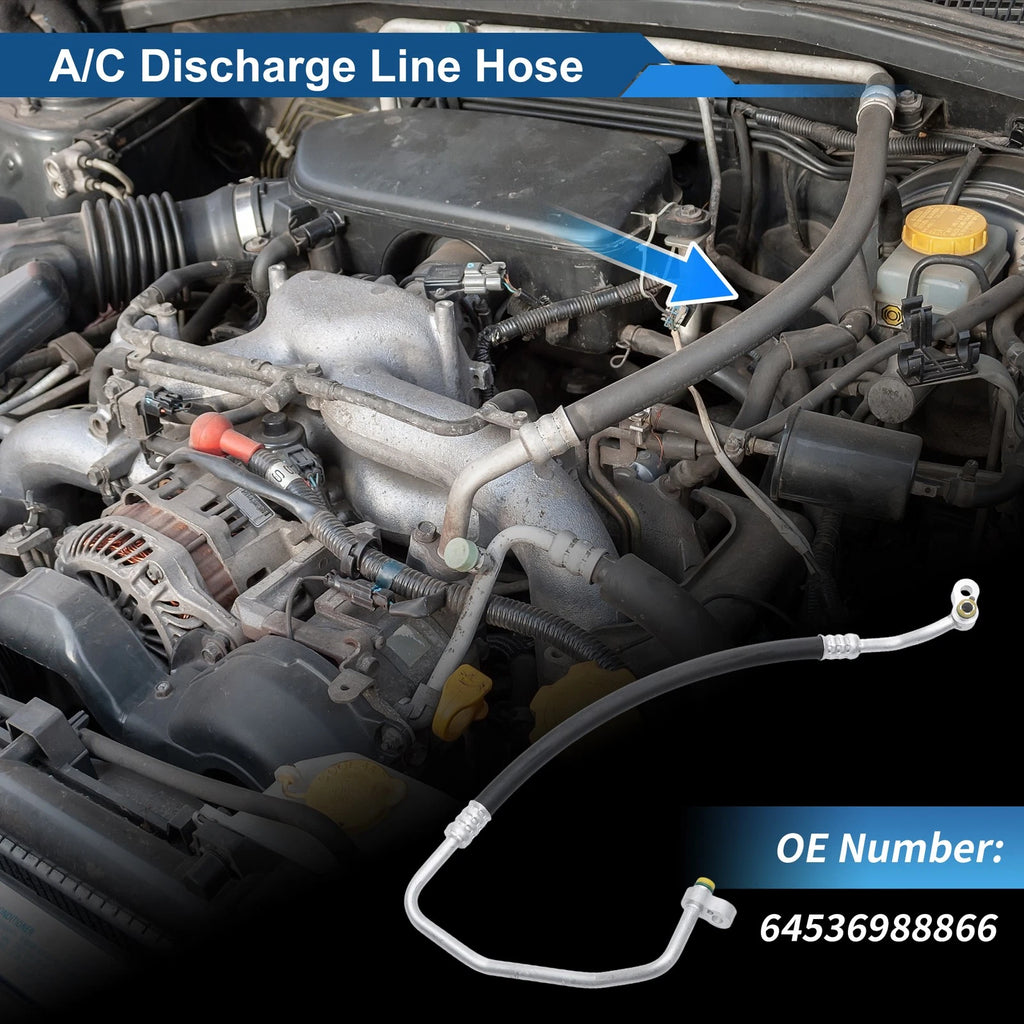 A/C Refrigerant Liquid Hose for BMW X3 (2004–2010) No. 64536988866